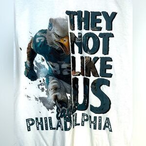 Philadelphia Eagles T Shirt They Not Like‎ Us
